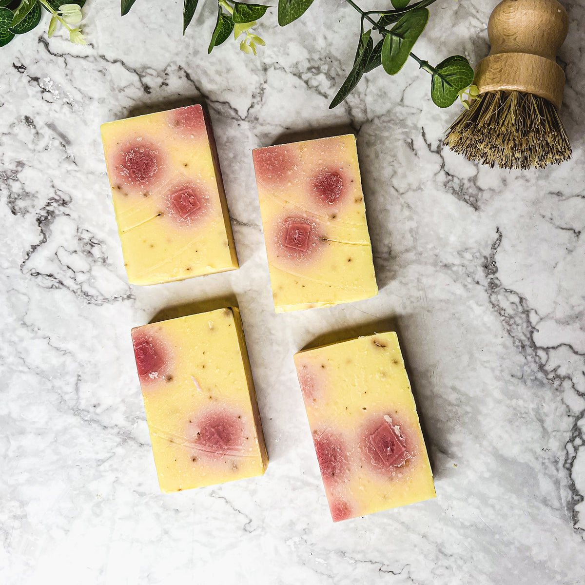 Honeysuckle and Rose Petal Soap Bar