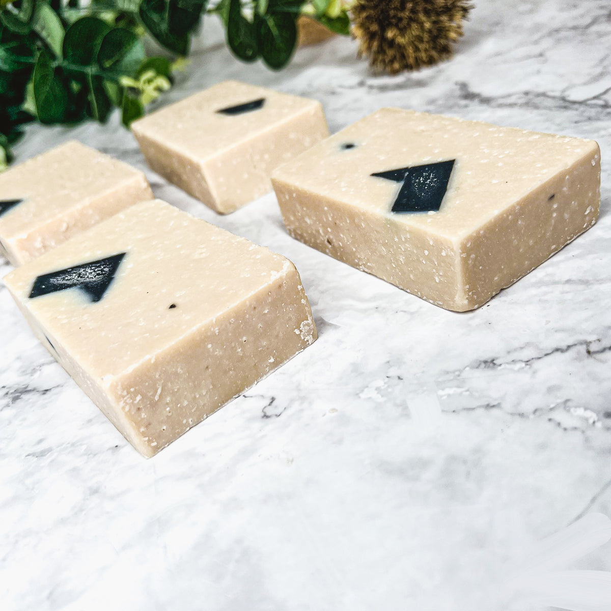 Dead Sea Mud Scrub Soap Bars, Handmade Cold Pressed SOaps