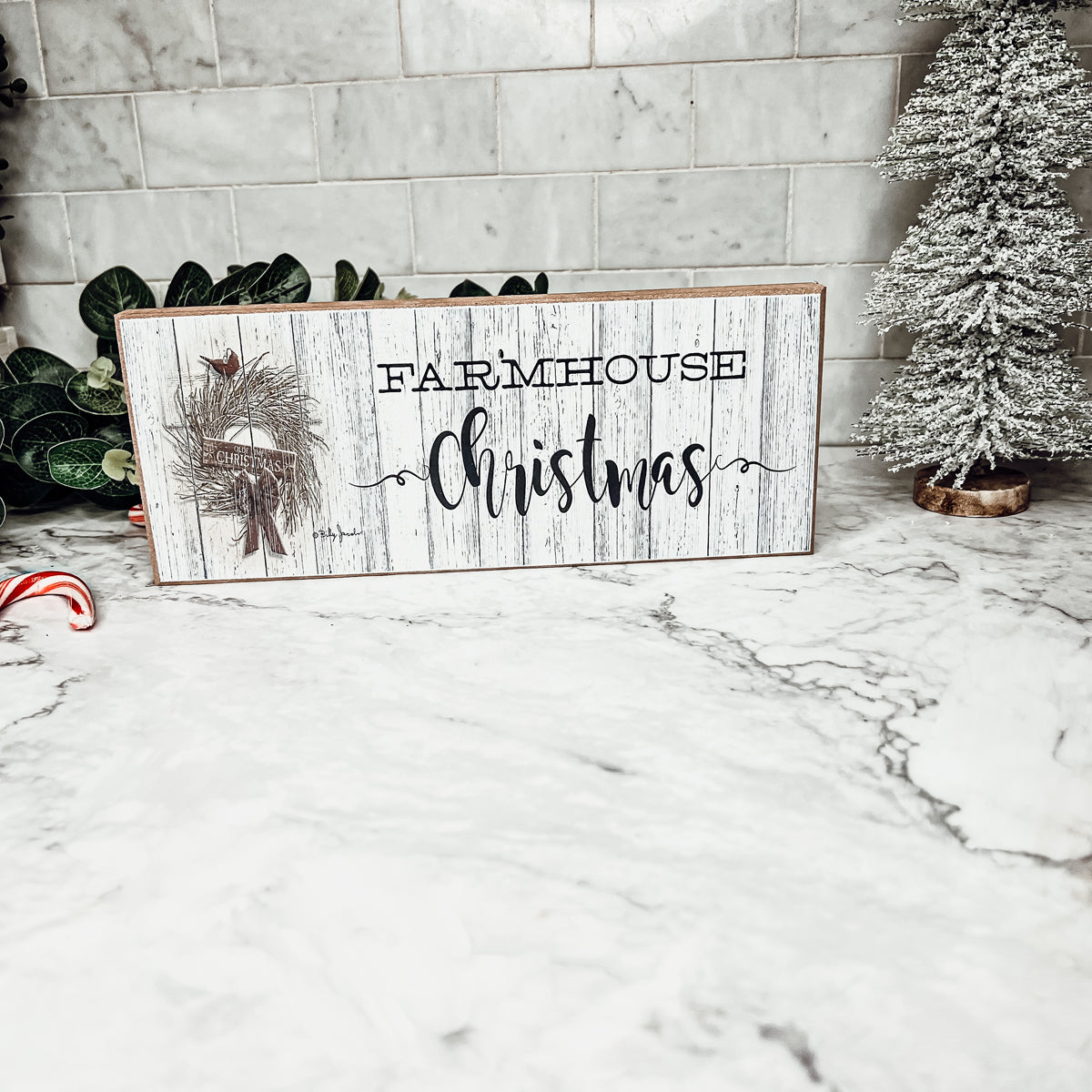 Farmhouse Christmas Sign