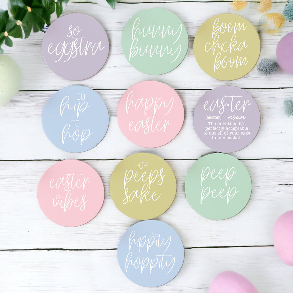 Easter + Spring Coasters