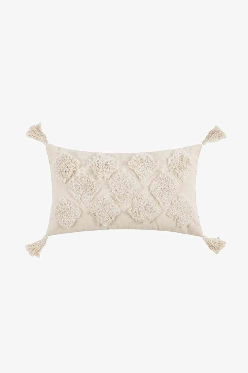 Fringe Decorative Throw Pillow Case